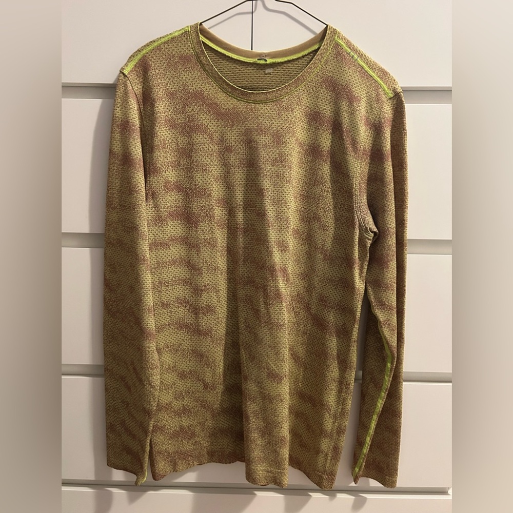 Lululemon Men’s Metal Vent Breath Long Sleeve Shirt Size Small